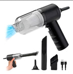Mini Aspiradora Sopladora Portátil 3 en 1 - USB Recargable