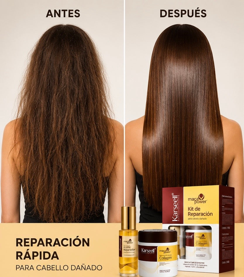 Mascarilla Capilar Karseell Repara e Hidrata en 10 Minutos ⭐